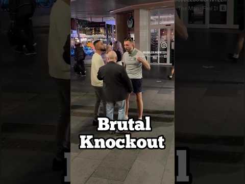 Brutal Knockout in a Street Fight. #boxing #martialarts #boxingtraining #mma #kravmaga #karate #fyp
