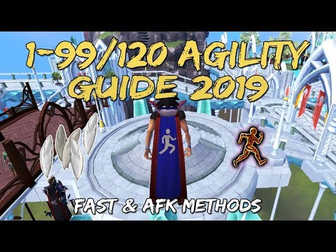 1-99/120 Agility Guide 2019/2020 | Fast & AFK Methods! [Runescape 3]