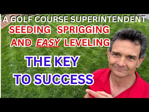 Easy Leveling, Sprigging, Overseeding Secrets!  Save Water with a Rainpoint Irrigation Timer!