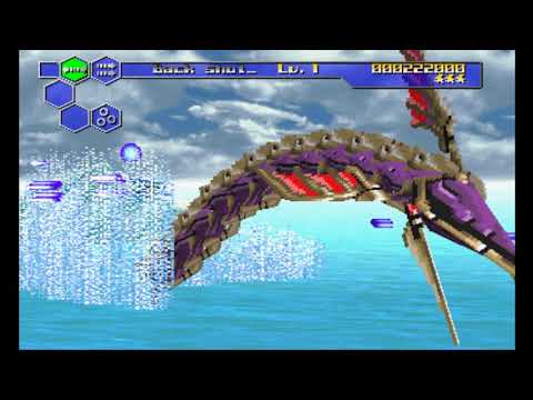 Thunder Force V PS1 gameplay