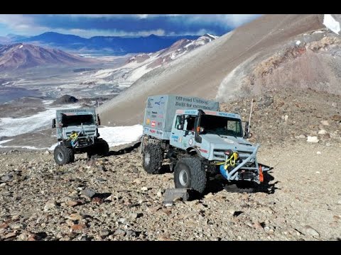 Unimog High Altitude Truck Expedition 2019 - Aufstellung eines Fahrzeug Höhenweltrekord
