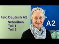 A2 Schreiben 1 2 Formular Antwort Auf Einladung Deutsch Lernen