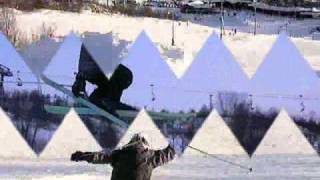 preview picture of video 'Hovden Snowpark Christmas 08'
