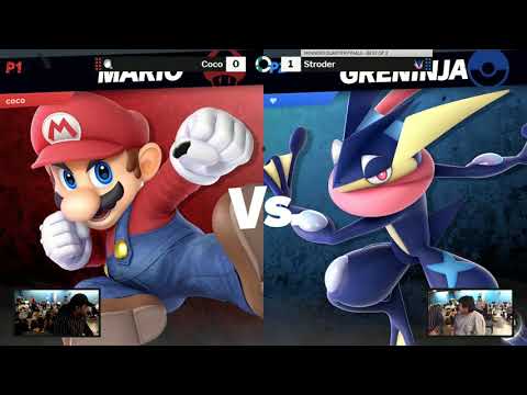 SOS 123 Winners Quarter Finals - Stroder (Greninja) vs Coco (Mario)