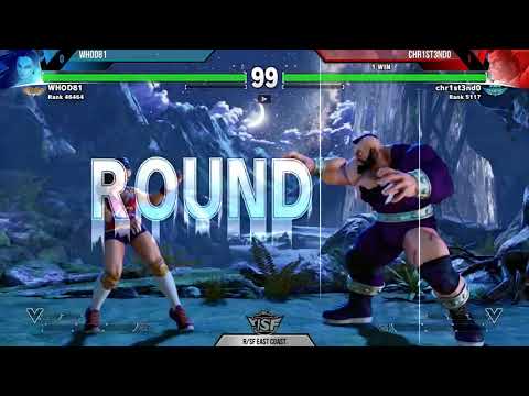 r/SF Weekly Dumpster Fire - WhoD81 (Laura) vs Chr1st3nd0 (Zangief)