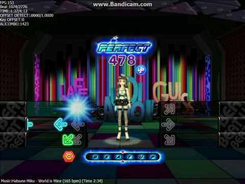 Hatsune Miku - World is Mine 165 Bpm Beat Up Custom (AutoPlay)