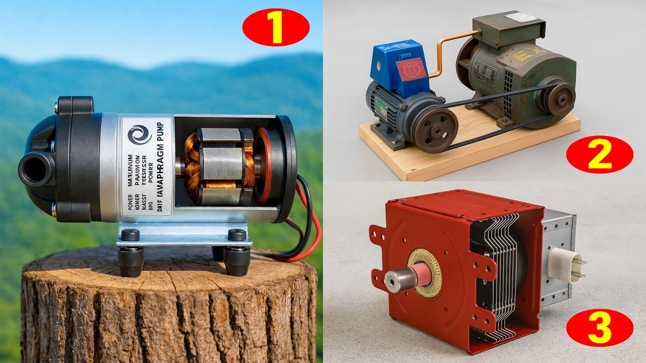 No Wood , No GAS , No Diesel! 3 Simple Way to Get Free 220v Source FOREVER