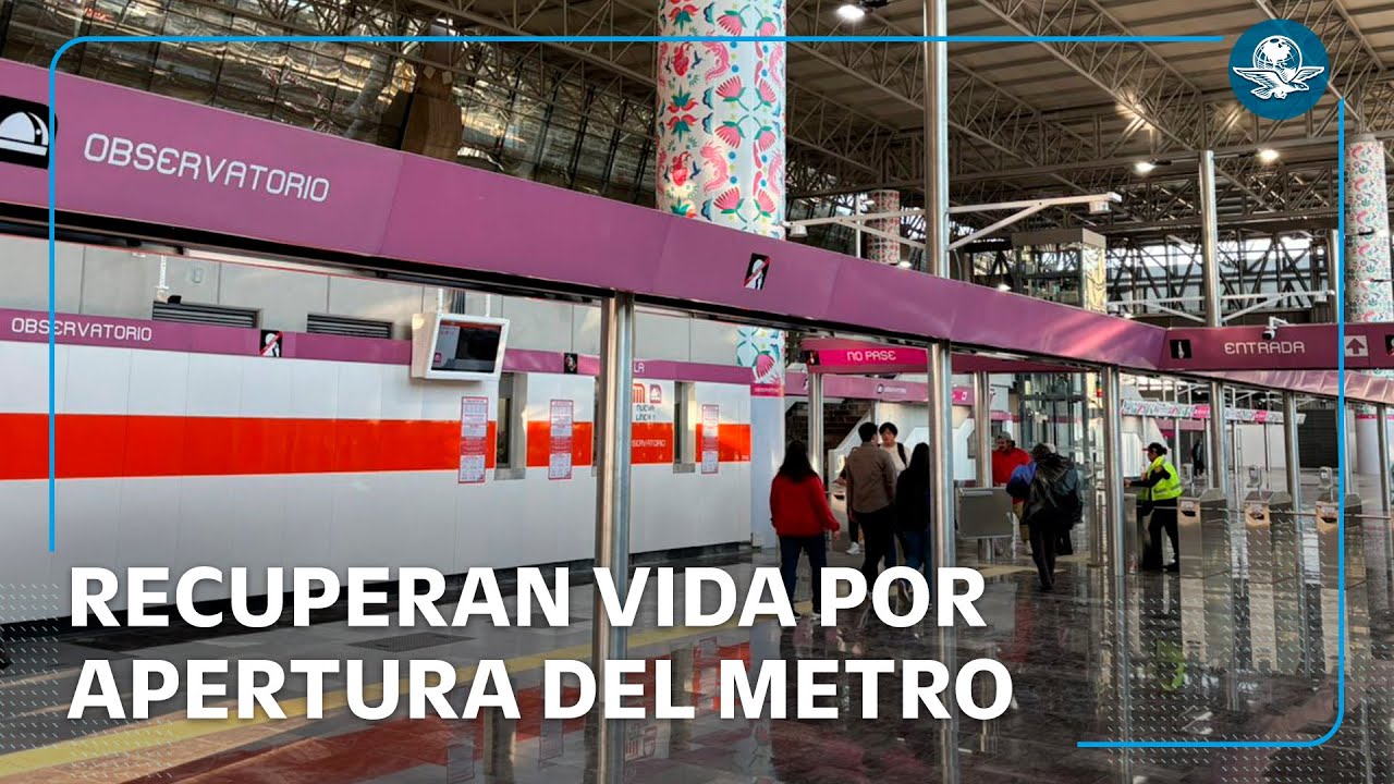 Reabren Línea 1 del Metro: ahorros de tiempo y dinero para miles de usuarios