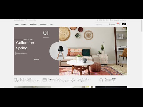 Créer Un Site Web avec HTML CSS et JAVASCRIPT