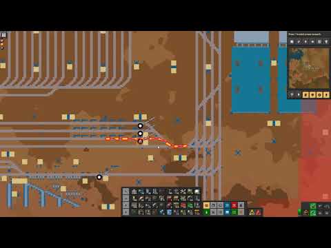 Self Building/Repairing and Biter Repelling Outpost (LTN + GhostPlanner)