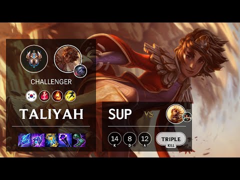 Taliyah Support vs Leona - KR Challenger Patch 11.19