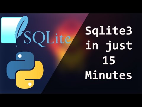SQLite DB in Python in just 15 Minutes | Sqlite3 Module | SQL Queries | #python #blueterminal #sql