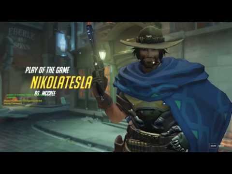 Overwatch McCree launch day POTG