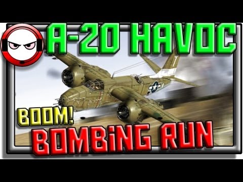 War Thunder - A-20 in Arcade battles - Bombing yo stuffs!