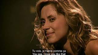Je t&#39;aime Lara Fabian French and English subtitles