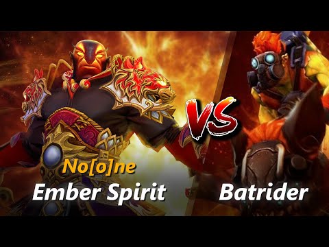 How to Ember Spirit mid vs Batrider (feat. No[o]ne) | First 10 minutes