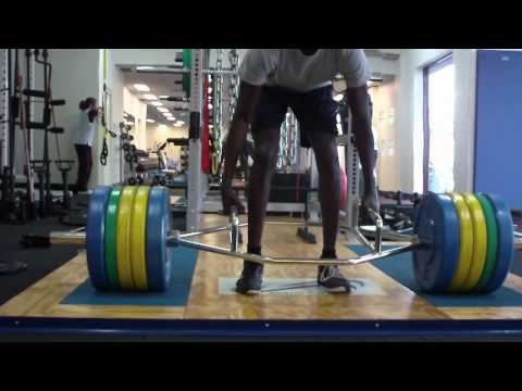 190kg/ 420lb Hex Bar Deadlift