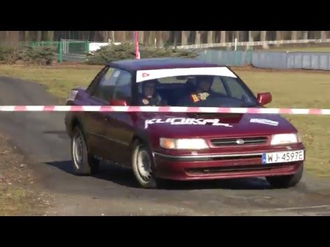 Filip Cichocki - Subaru Legacy Turbo - 2 Runda Królewski Winter Cup kwc Tor Służewiec 2016