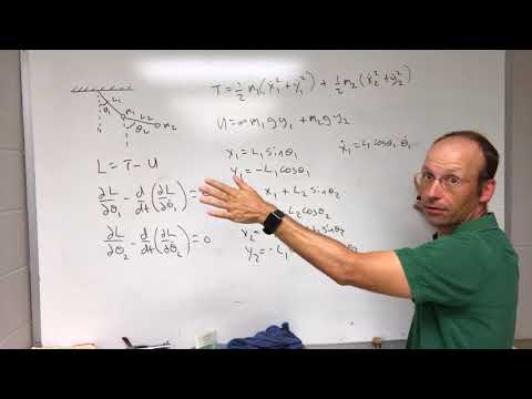 Lagrangian Mechanics and the Double Pendulum