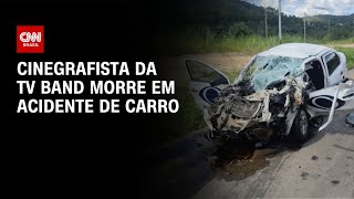Vídeo: Acidente entre caminhão e carro da TV Band deixa um morto e um ferido em MG | LIVE CNN