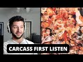Carcass - Burnt to a Crisp | FIRST LISTEN & REACTION