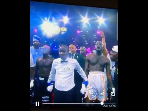 Carter Efe sparks reactions after emerging winner in celebrity boxing showdown