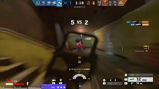 レインボーシックスシージ　PC　三日目　初心者