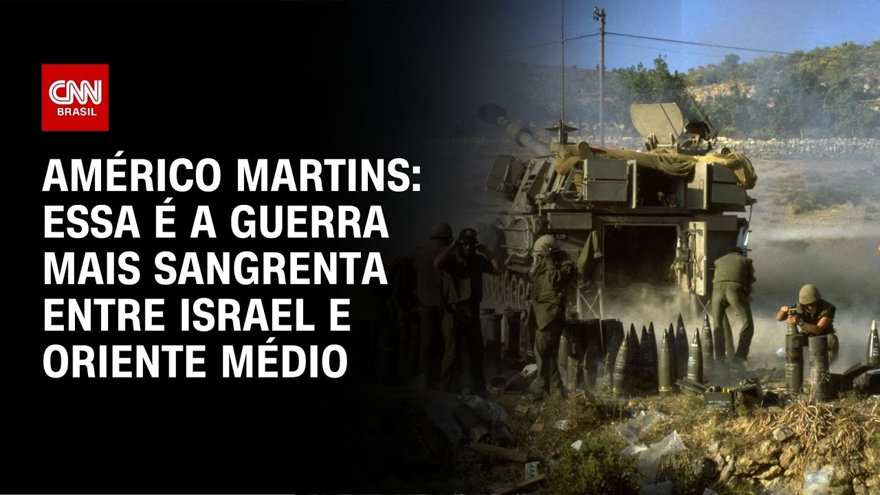 Américo Martins: Essa é a guerra mais sangrenta entre Israel e Oriente Médio | CNN NOVO DIA