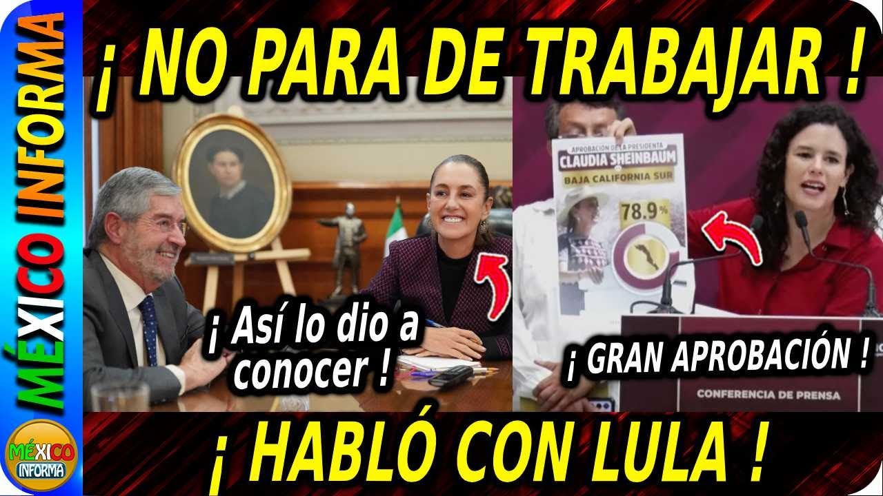 LA PRESIDENTA NO PARA DE TRABAJAR. HABLÓ CON LULA. PRIAN DESESPERADO. ALCALDE PRESUME ENCUESTA.