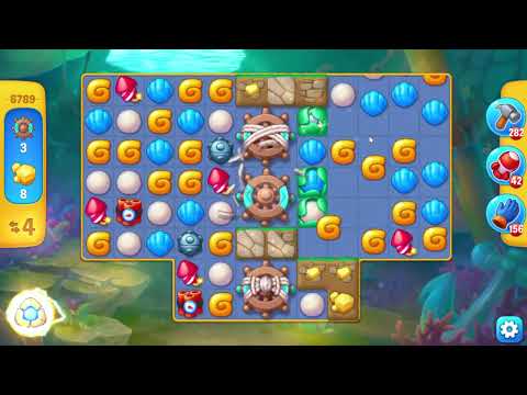 Fishdom 6789 Level - 17 moves - NO BooSTERS