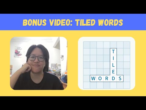 Tiled Words Gameplay Introduction