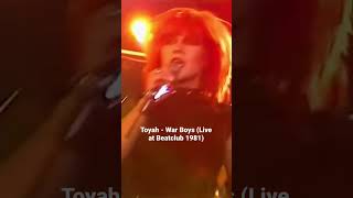 Toyah - War Boys (Live at Beatclub,1981)