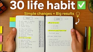 30 Habits That Changed My Life | Ultimate Self Improvement Guide