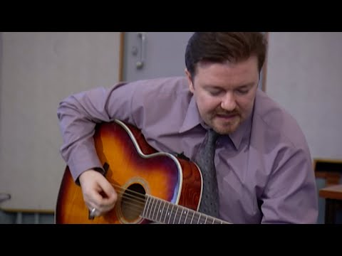 David Brent on Guitar - Free Love Freeway | The Office | BBC Comedy Greats
