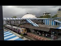 Mumbai Local Train Thane Station.
