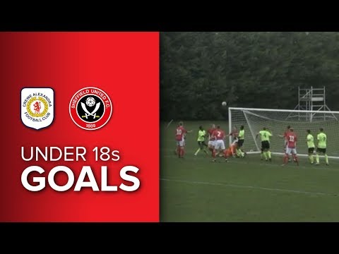 Crewe 4-2 Blades U18s - United goals