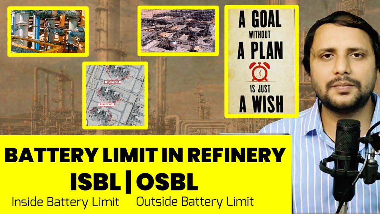 Battery limit in Refinery | What is the mean of Battery Limit | What is Battery Limit, ISBL and OSBL