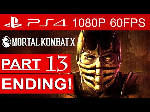 Mortal Kombat X Ending Gameplay Walkthrough Part 13 [1080p HD 60 FPS PS4] - No Commentary