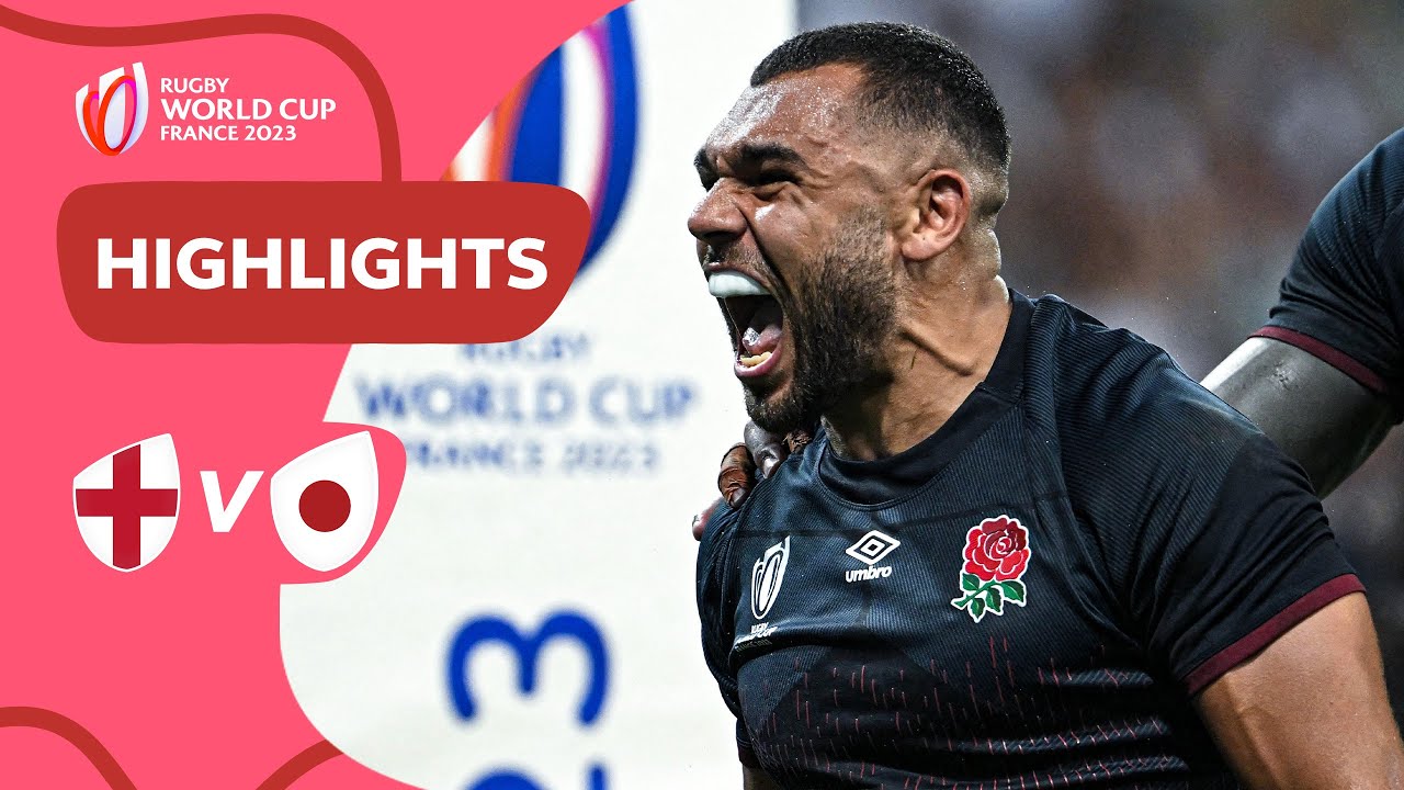 England overcome spirited Japan | England v Japan | Rugby World Cup 2023 Highlights