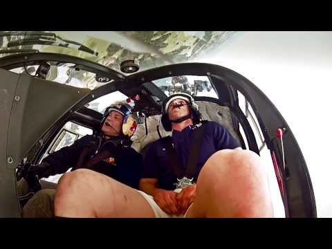 George North Amazing Helicopter Acrobatics