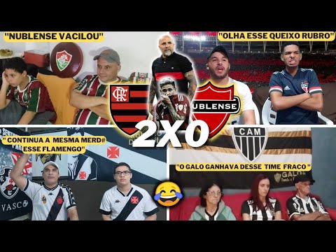 REAÇÕES DOS RIVAIS SECANDO O MENGÃO- FLAMENGO 2X0 NUBLENSE-  LIBERTADORES 2023