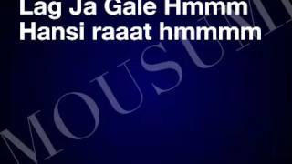 LAG JA GALE WITH LYRICS - LATA MANGESHKAR