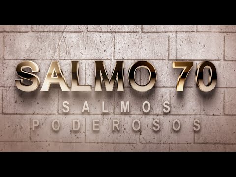 PSALM 70 OF THE CATHOLIC BIBLE - PRAYER FOR THOSE WHO SEEK HELP AND AID FROM GOD