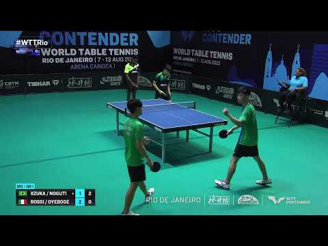 Iizuka/Noguti vs Rossi/Oyebode | MD Qual | WTT Contender Rio de Janeiro 2023