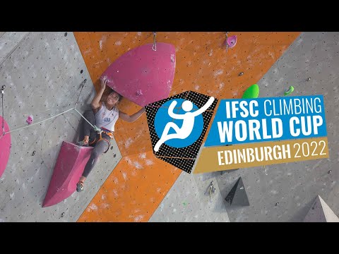 IFSC Edinburgh World Cup 2022 - Watch on Eurosport this weekend
