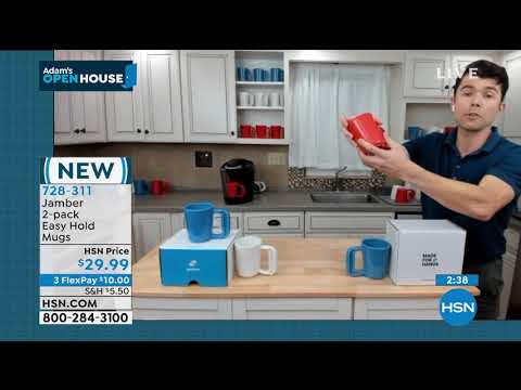 Jamber 2pack Easy Hold Mugs