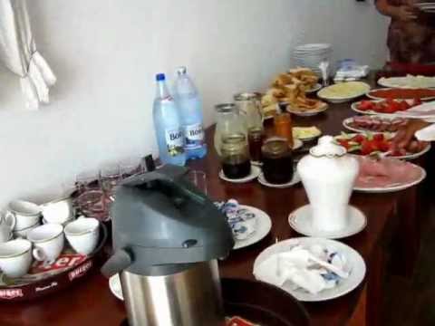 Mic dejun la Pensiunea Perla Muresului din Alba Iulia