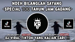 Download lagu NDEH HILANGLAH SAYANG - SPECIAL 100 TAHUN JAM GADANG | LAGU MINANG | SOUND VIRAL TIKTOK TERBARU 2026 mp3