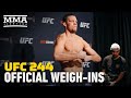 UFC 244 Official Weigh-In Highlights - MMA Fighting