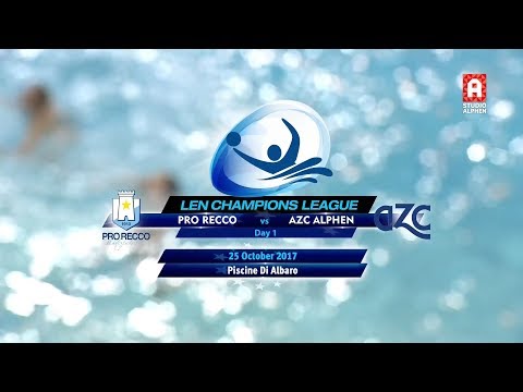 Full match: Pro Recco - AZC Alphen (Champions League - 25 oktober 2017)